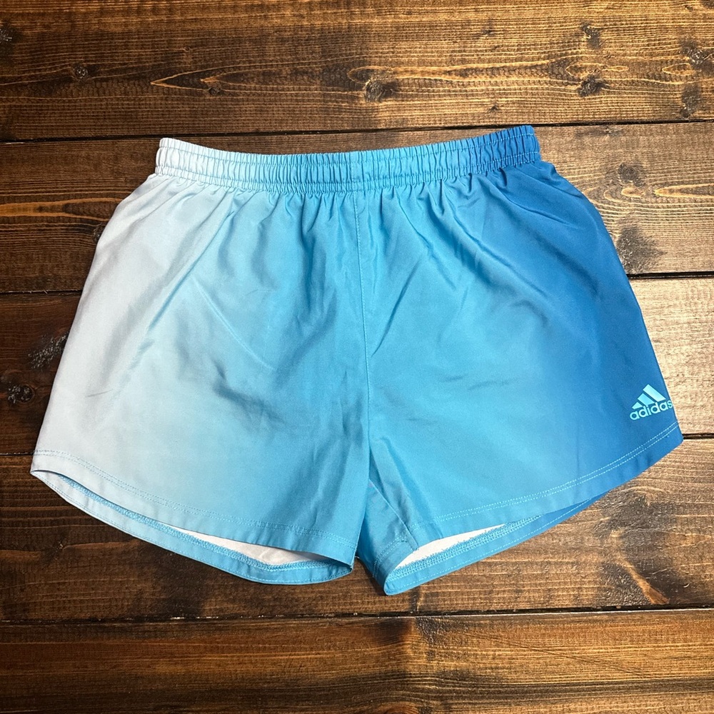 Adidas Light Blue Ombre Shorts